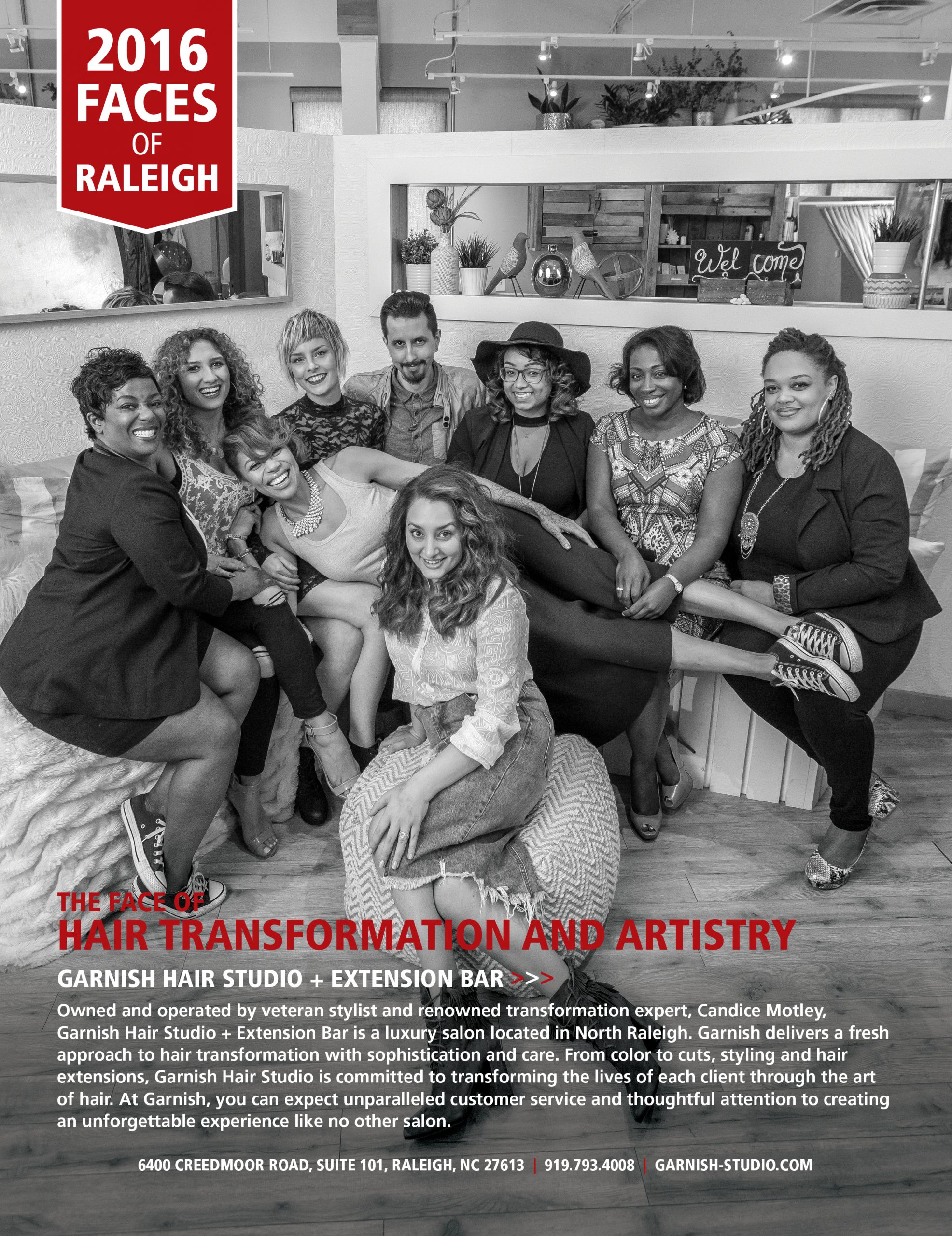 Midtown Magazine 2016 Faces of Raleigh