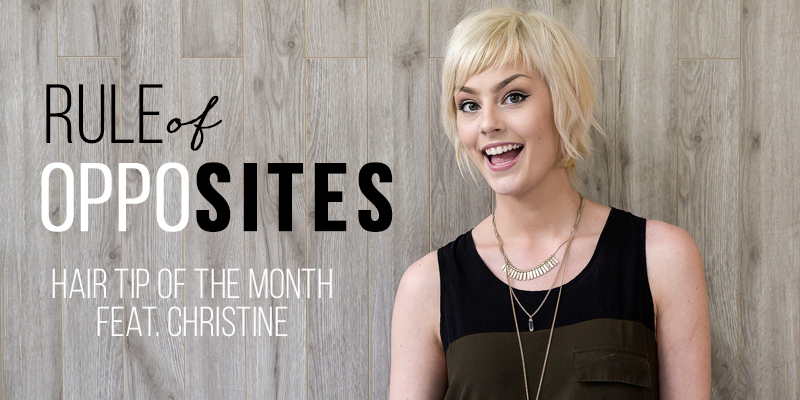 March Hair Tip of the Month with Christine