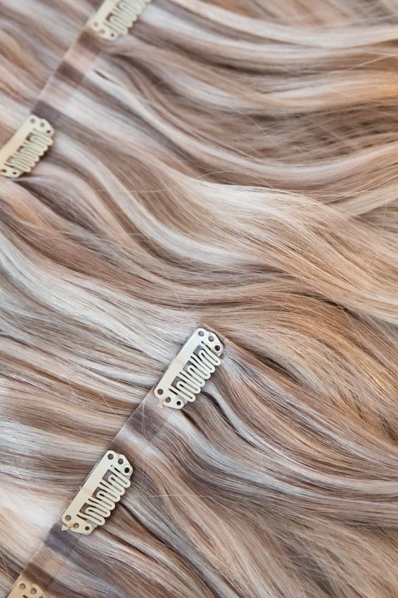 clip in hair extensions