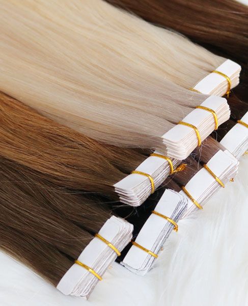 tape in hair extension methods