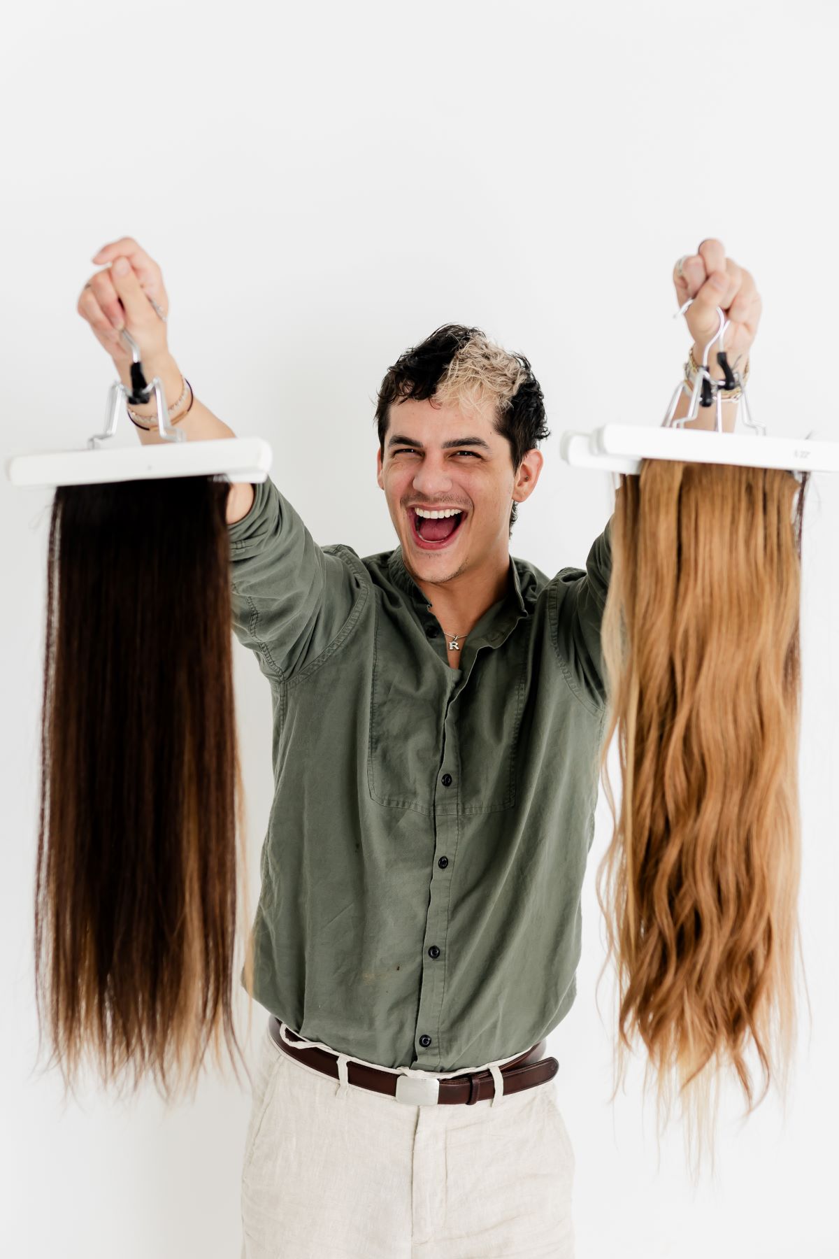 Hair extensions at Garnish in Raleigh, North Carolina