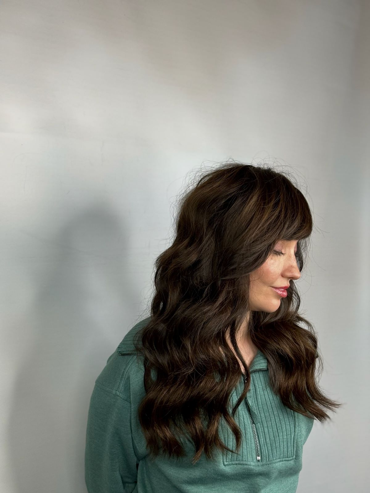 Hair extension model in Raleigh, North Carolina